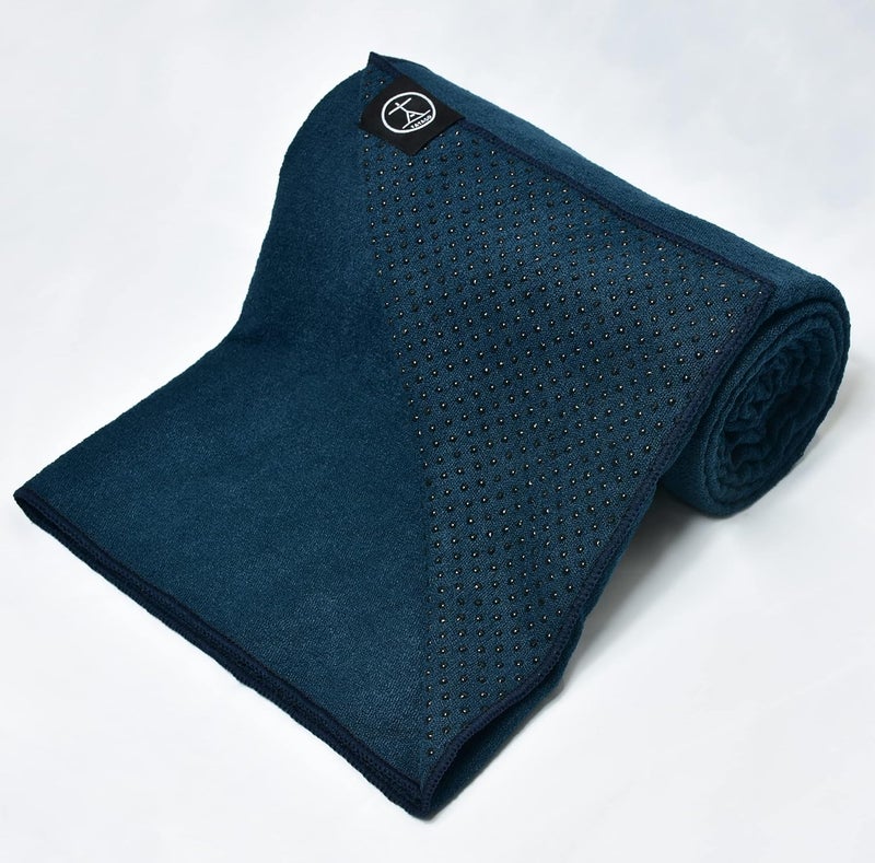 Tatago Yoga Mat Towel Non Slip for Hot Yoga. Our Hot Yoga Towel is Thicker, More Absorbent, and a Perfect Hot Pilates Mat Towel. 400GSM Microfiber Quick-Dry! - Image 1